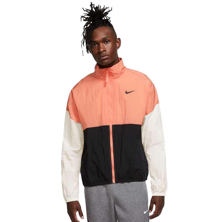 Pink mens cheap nike jacket